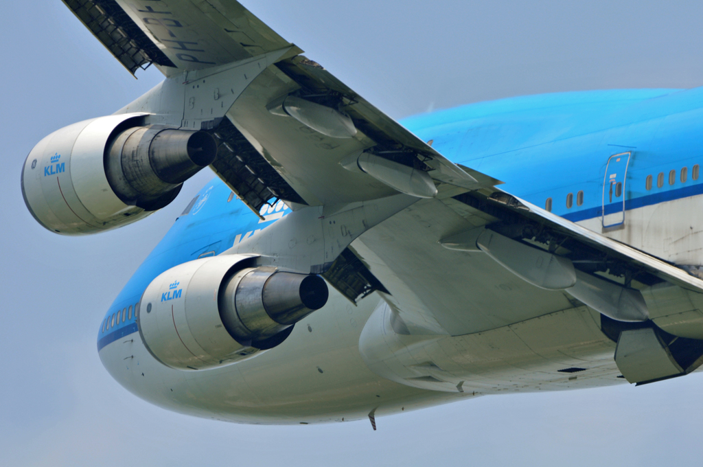 KLMオランダ航空　747-400