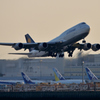 Take off LH747-8
