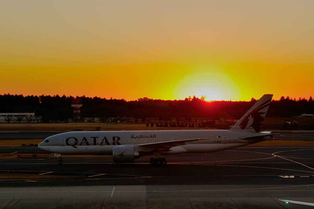 QATAR sun-set