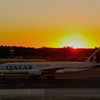 QATAR sun-set