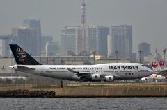 IRON MAIDEN　B747