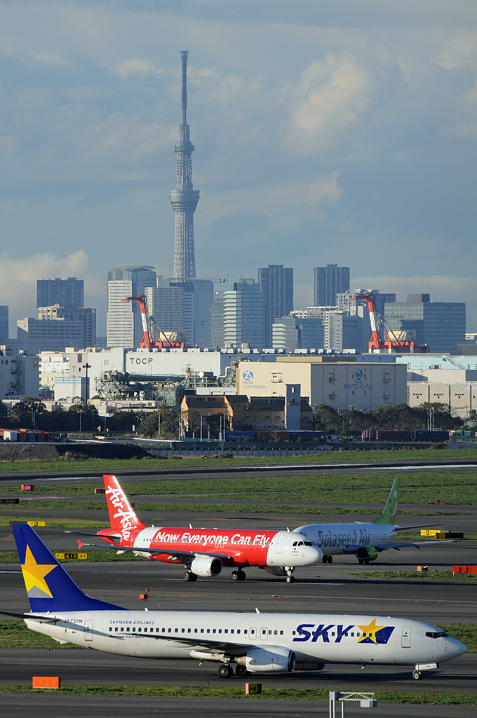 羽田空港～スカイツリー