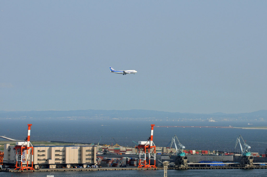 羽田空港へのアプローチ