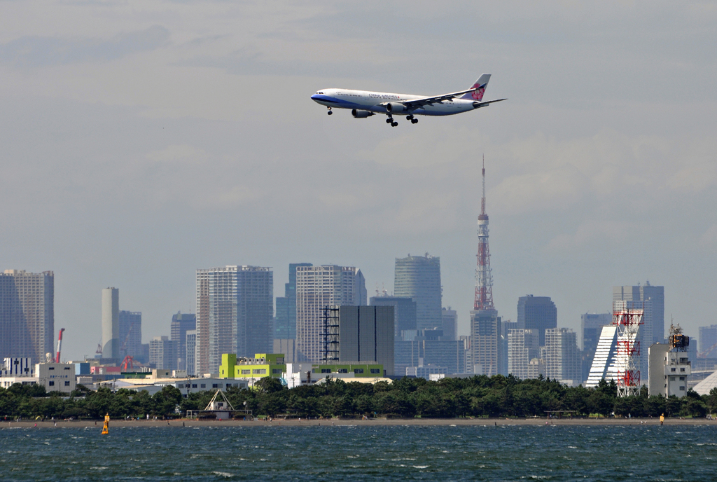 china airline&city view