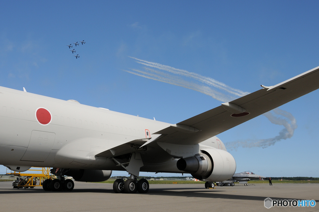 change over turn with KC-767