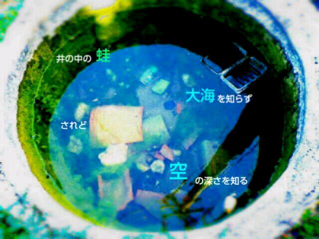 井の中の蛙