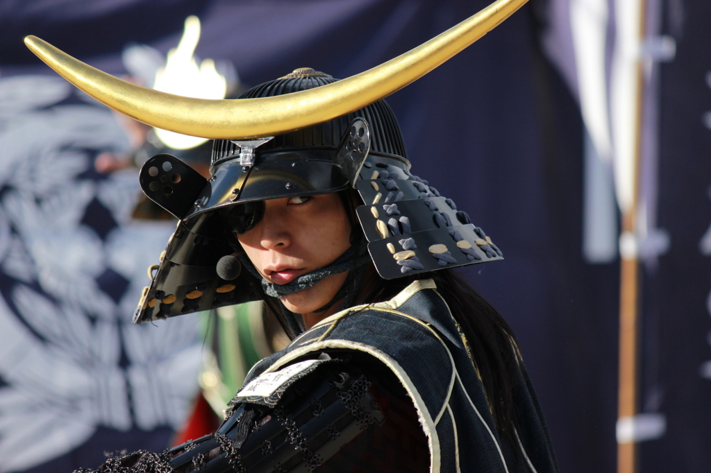 伊達武将隊の伊達政宗さん