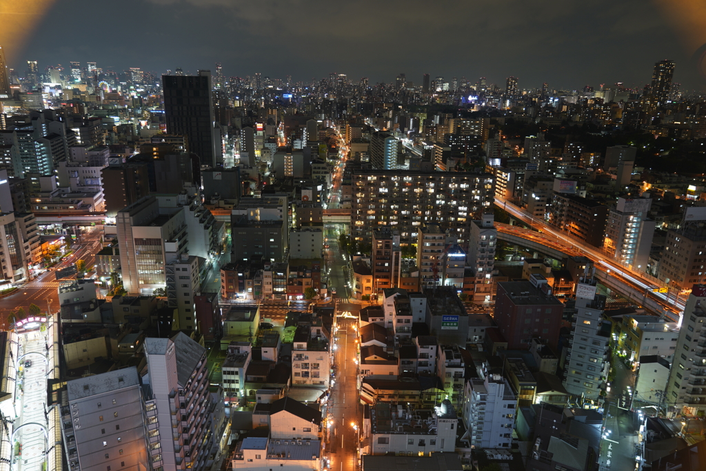 通天閣からの夜景1