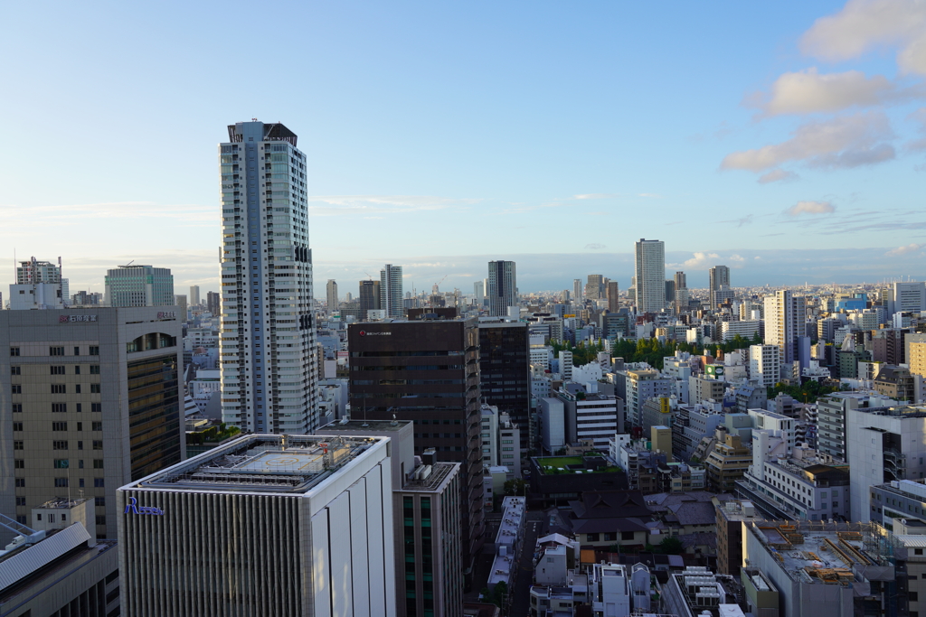 アパホテル　上層階から　昼