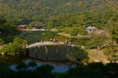 栗林公園の紅葉
