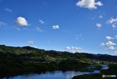 真夏の紀ノ川