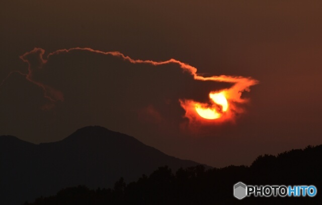 夕焼け雲ドラマ