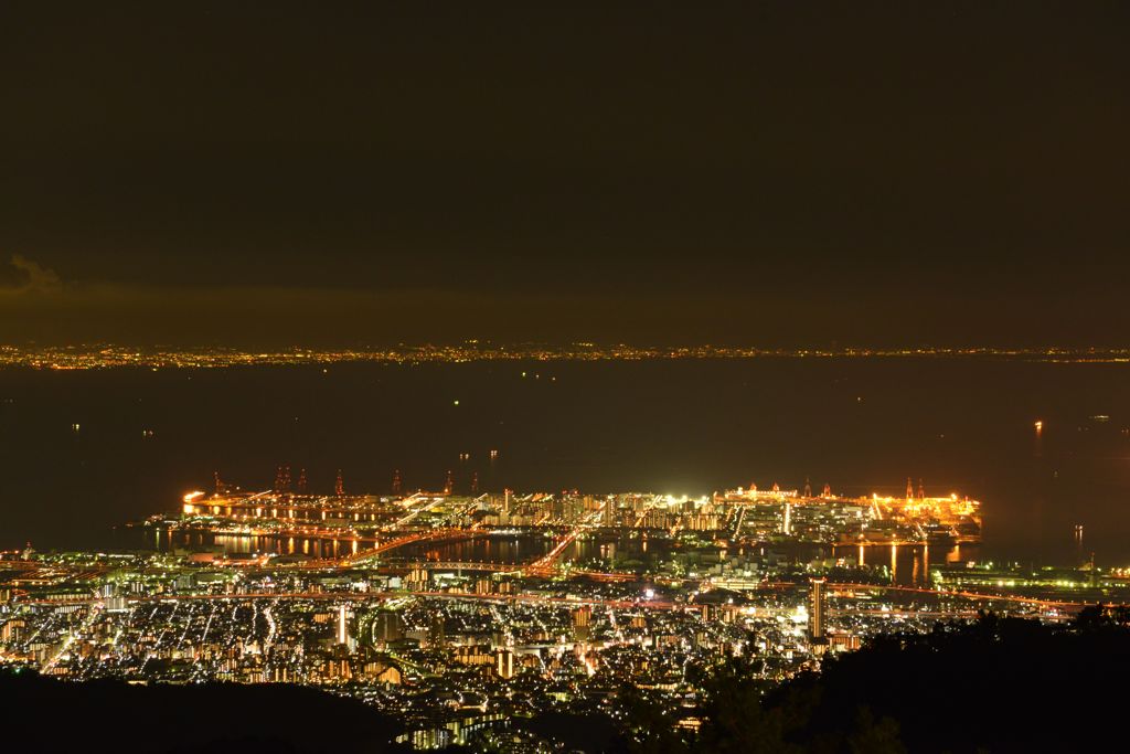 六甲山から