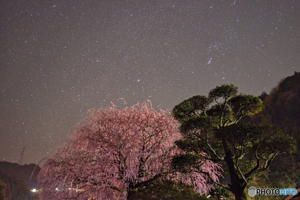 里山の星空