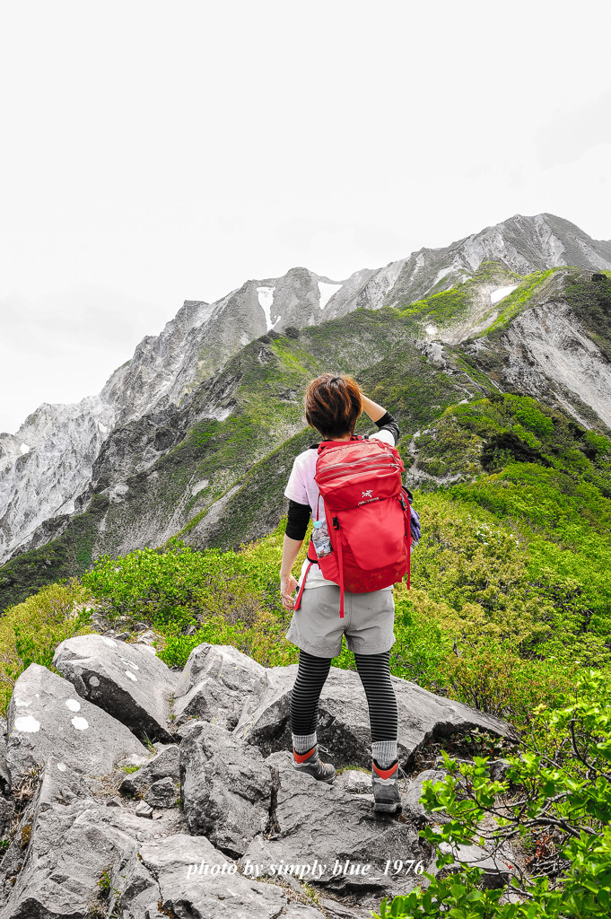 Climbing with 山ガール 