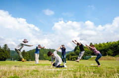 jump after the BBQ ～ over the 40 age 