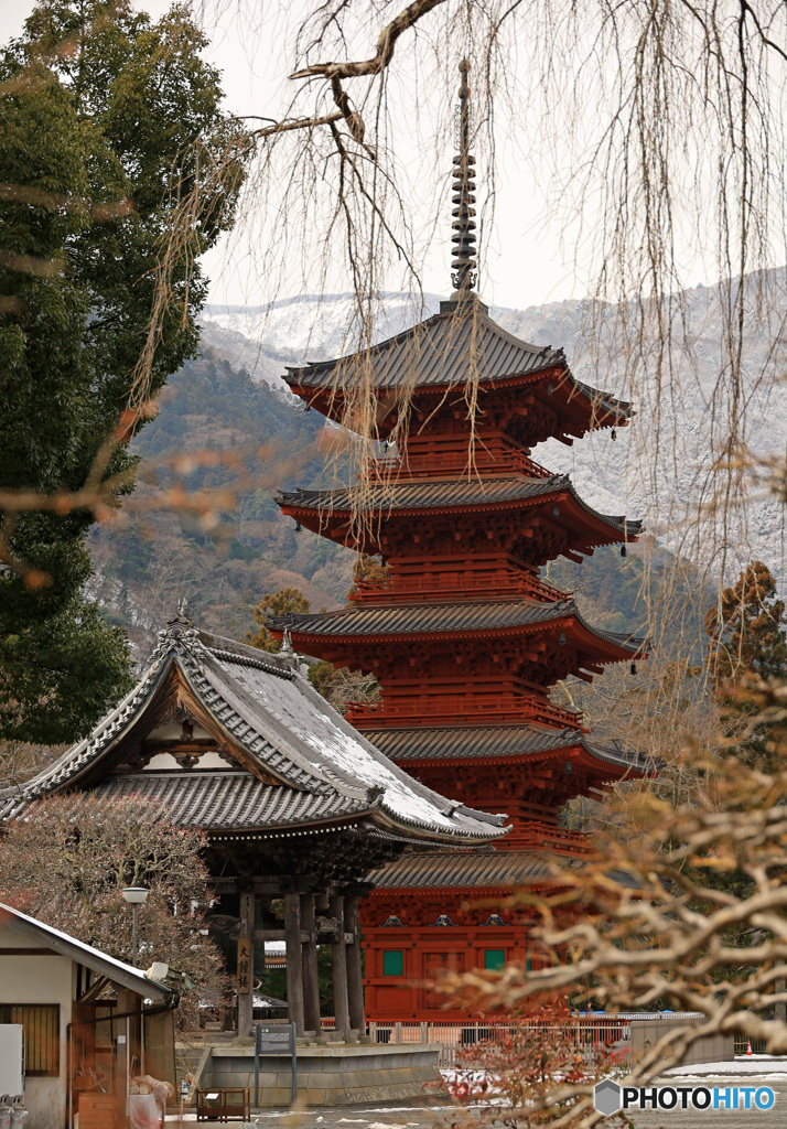 冬の久遠寺