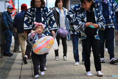 大きな風船、嬉しいな！