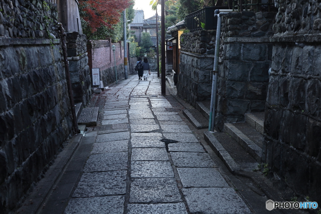 石塀、石垣、石畳