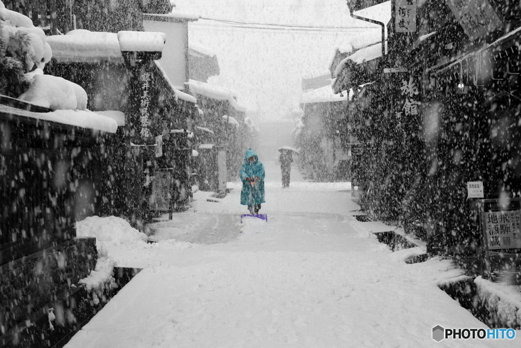 雪の降る日