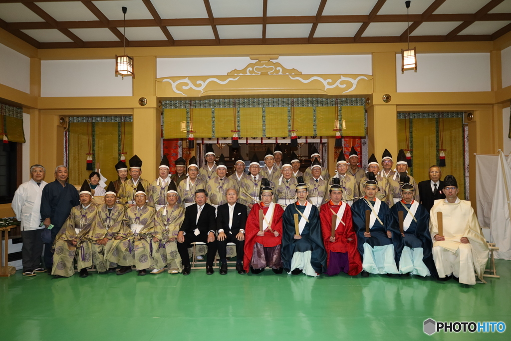 米之宮浅間神社・本遷座祭で