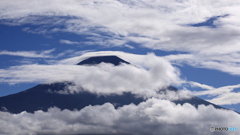 夏富士と雲  (638T)