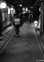 京都・先斗町にて