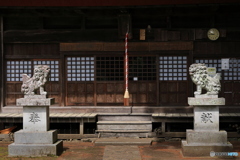 芦川村散策 -12 狛犬