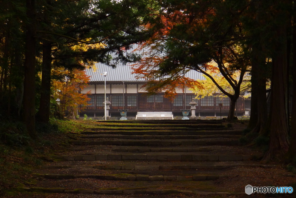 山寺・晩秋
