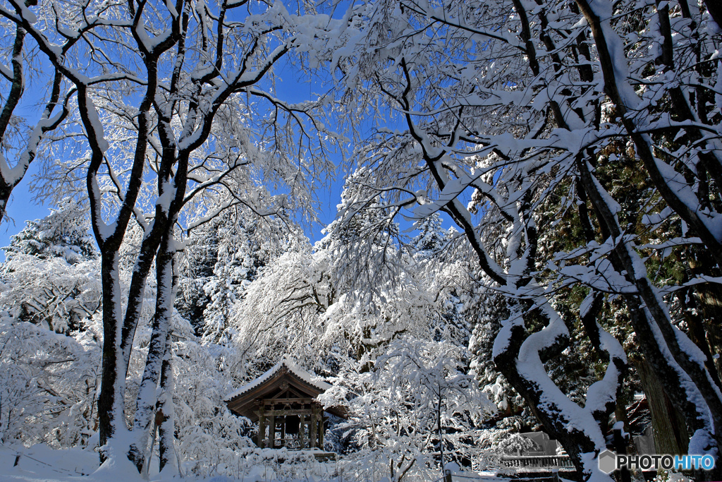 鐘楼雪景色 -1