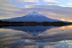 田貫湖の朝