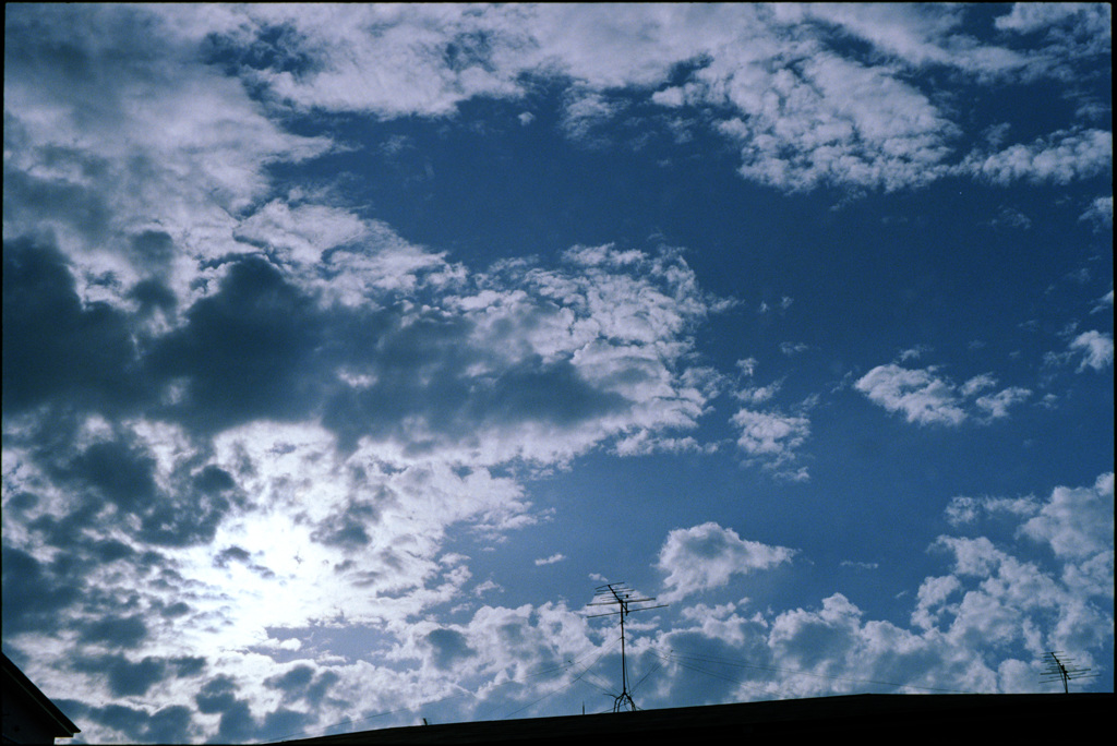 夏の終わりの空