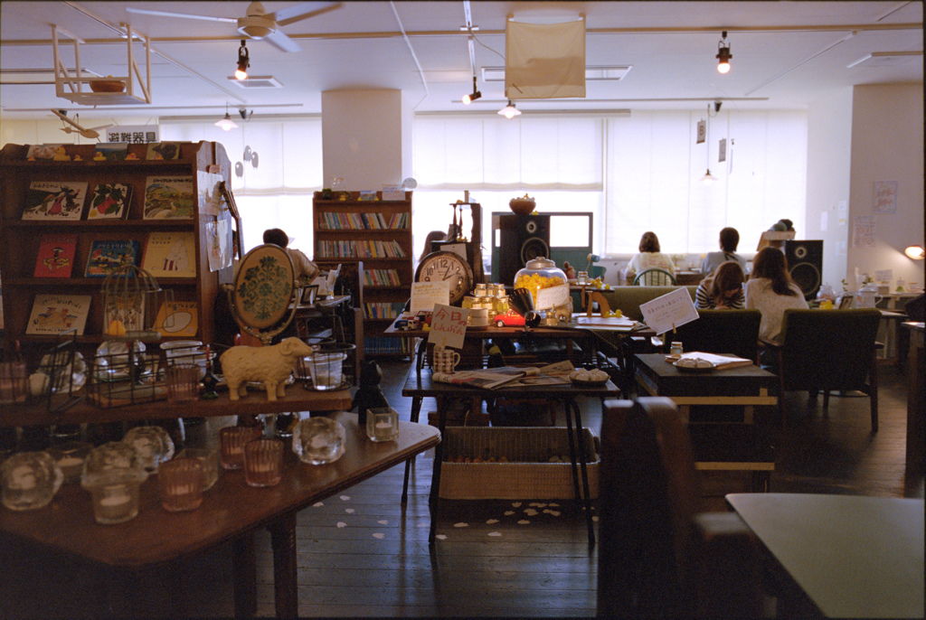 cafe ぱんぷるむぅす店内