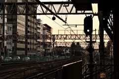 おぎくぼ駅ホーム