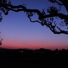 瑠璃色の夕景
