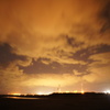 秋の夜空。
