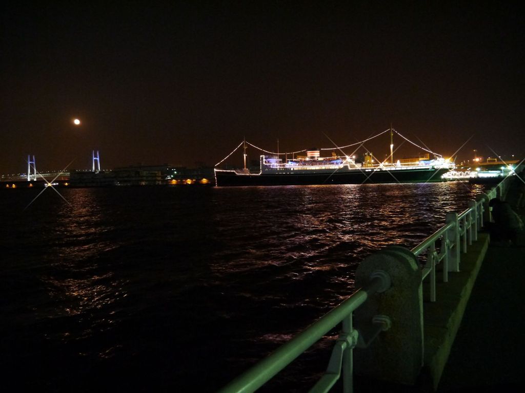 象の鼻パークの夜景
