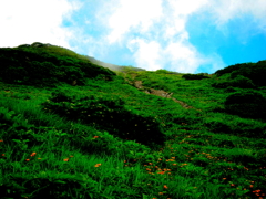 白峰三山縦走