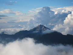 忘れました。北岳より展望
