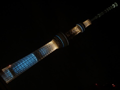 夜のスカイツリー