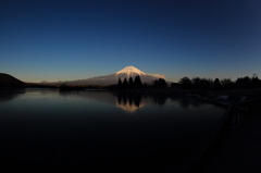 田貫湖からの富士 1