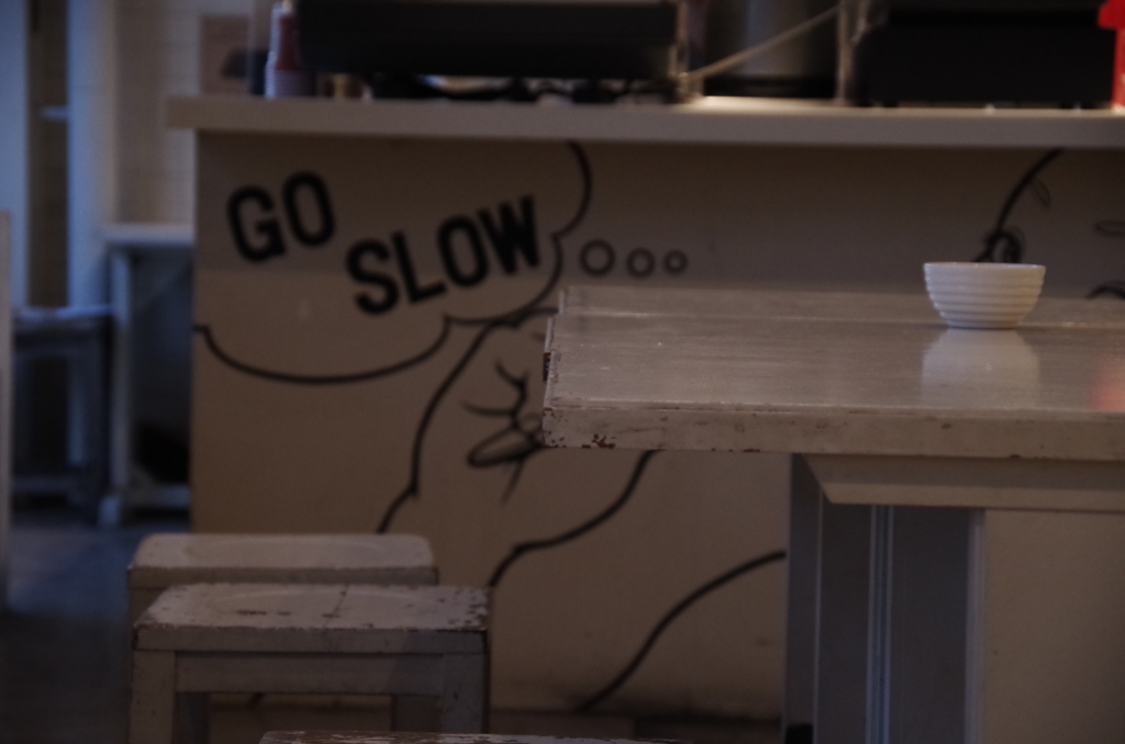 GO SLOW