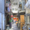 大須商店街　路地裏