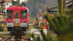 今日も北条鉄道に列車が走る