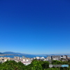 琵琶湖の青い空