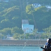 ロープウェイと釣竿