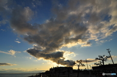雲の道