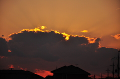 出れたが、すでに夕方～！