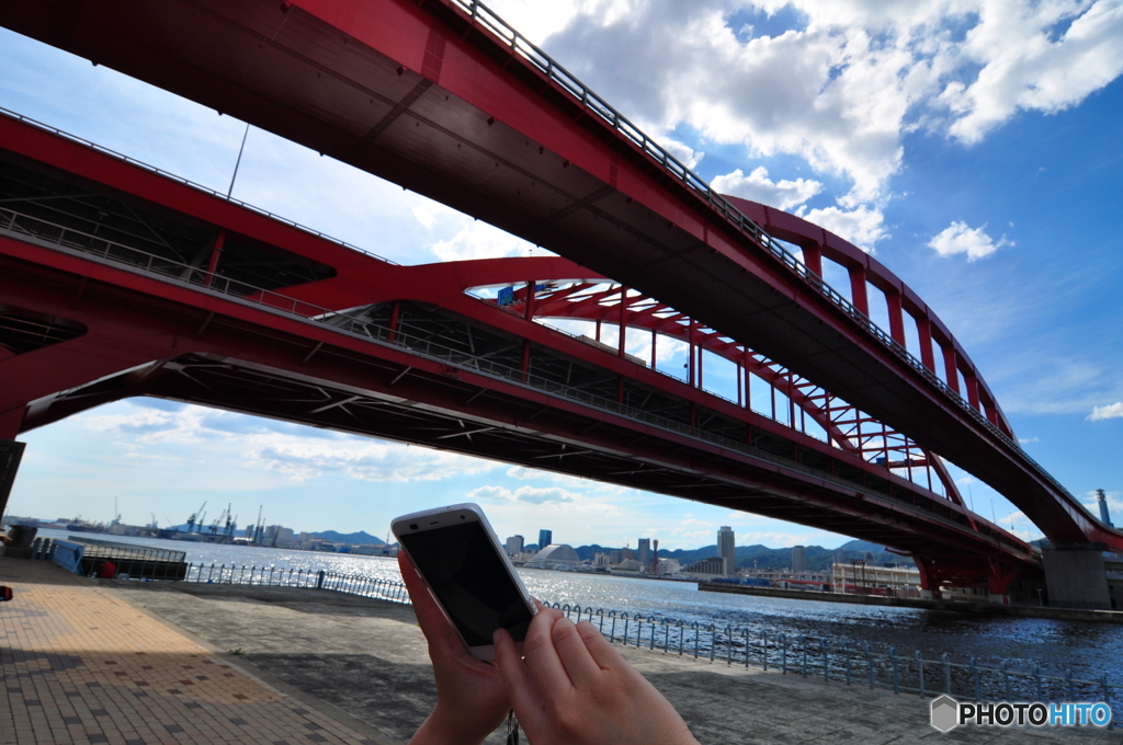 スマホで撮る橋