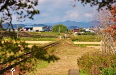 線路のある風景